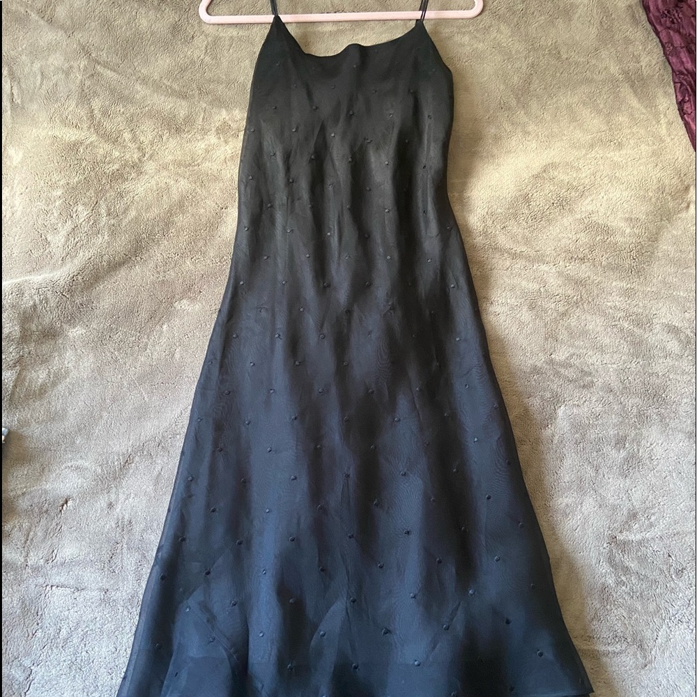 ‼️SALE Ralph Lauren Silk long sleeves black dress